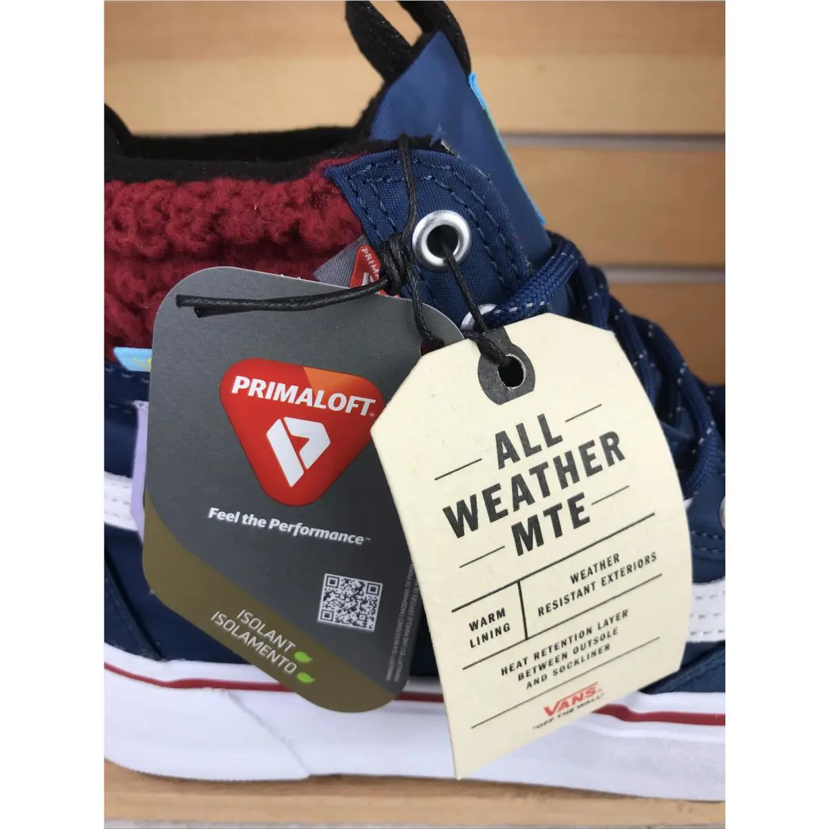 Vans shoes - VANS Sk8-Hi Mte - Mte - Blue / Red / White 4