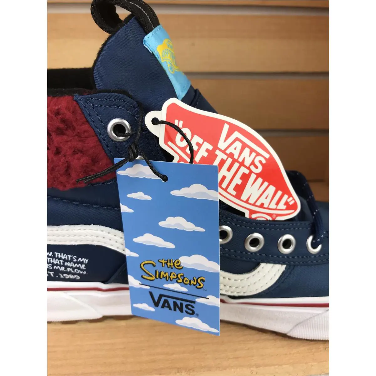 Vans shoes - VANS Sk8-Hi Mte - Mte - Blue / Red / White 5