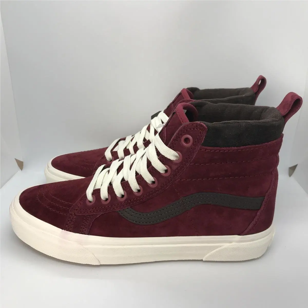 Vans shoes - SK8 HI MTE - MTE - Biking Red Chocolate Torte White (UPC: 0193395015084) 1