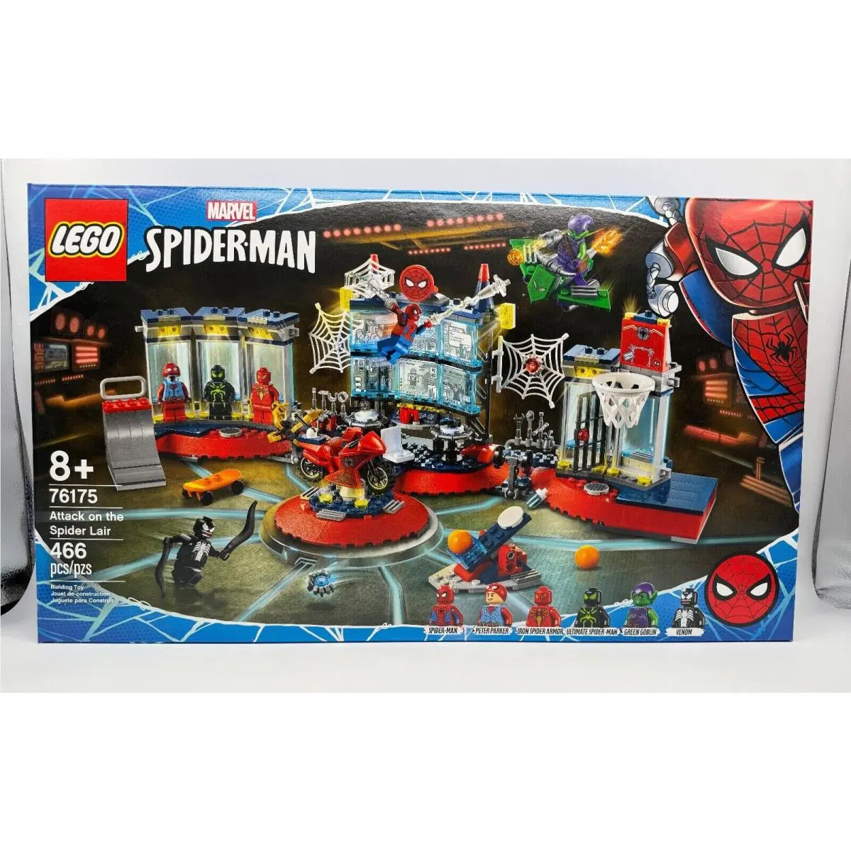 Lego Marvel Attack on The Spider Lair 76175