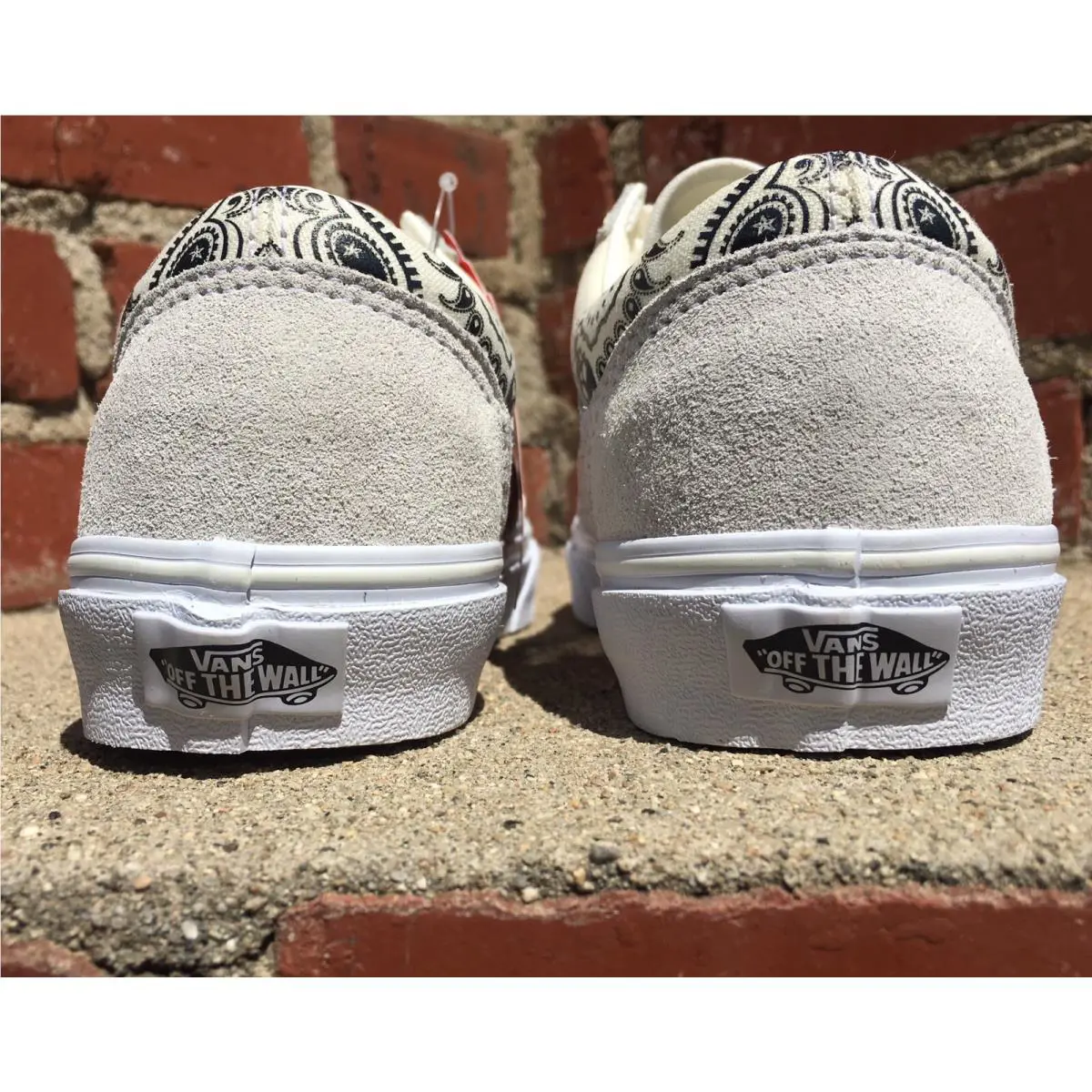 Vans shoes - Vans Bandana Style 36 - Bandana Style - White (UPC: 194902663064) 10