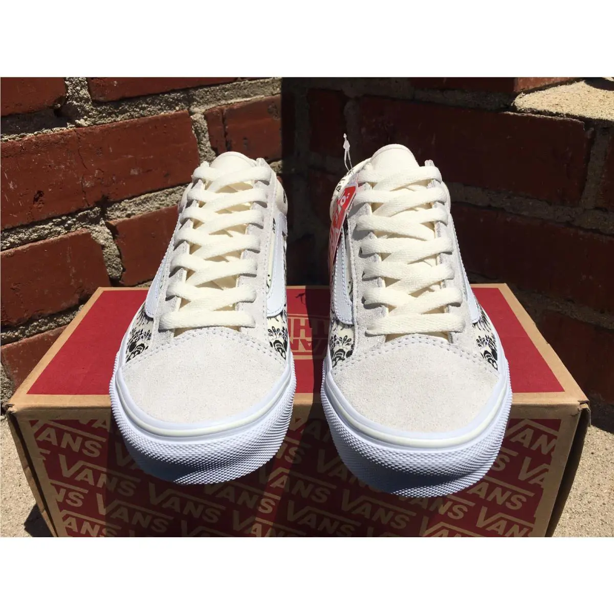 Vans shoes - Vans Bandana Style 36 - Bandana Style - White (UPC: 194902663064) 3
