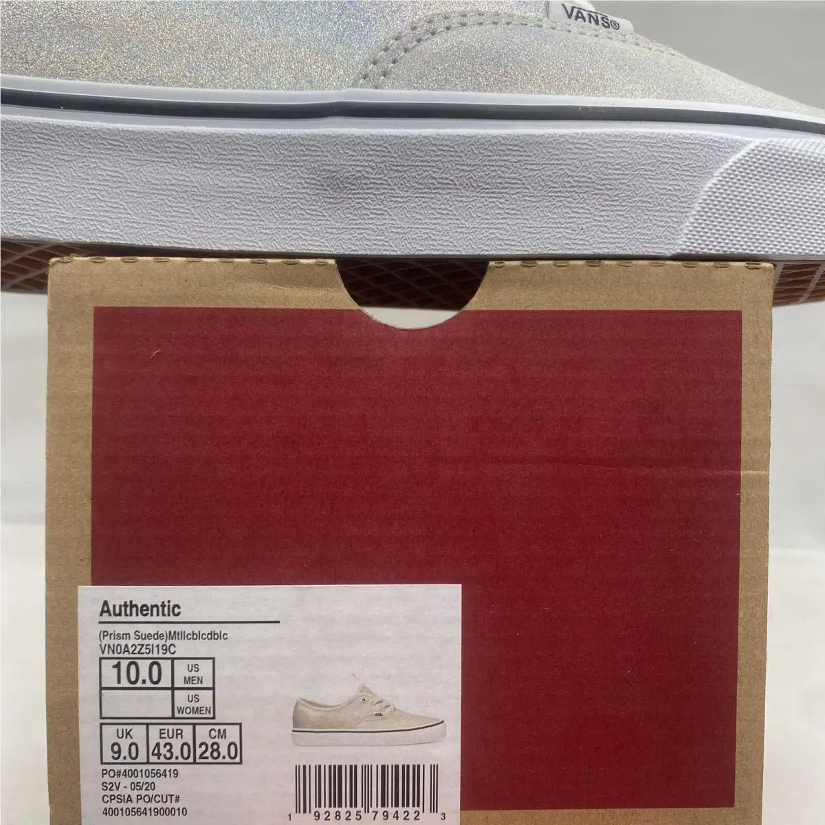 Vans shoes - VANS Authentic - Authentic - VN0A2Z5I19C - White Prism Black Multicolor (UPC: 0192825794223) 5