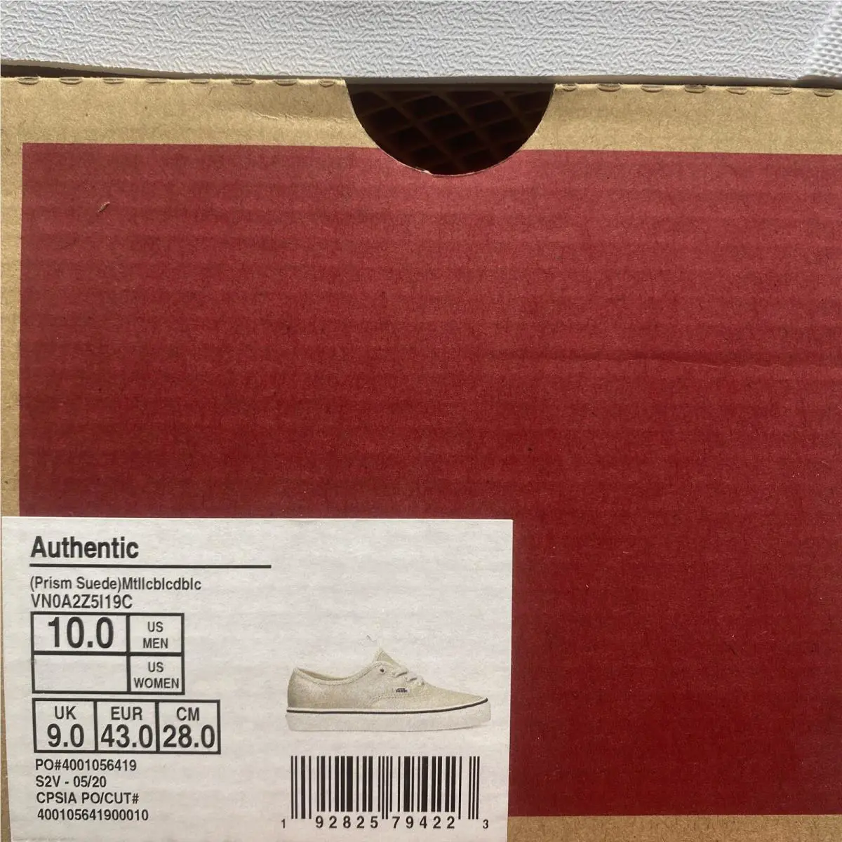 Vans shoes - VANS Authentic - Authentic - VN0A2Z5I19C - White Prism Black Multicolor (UPC: 0192825794223) 6