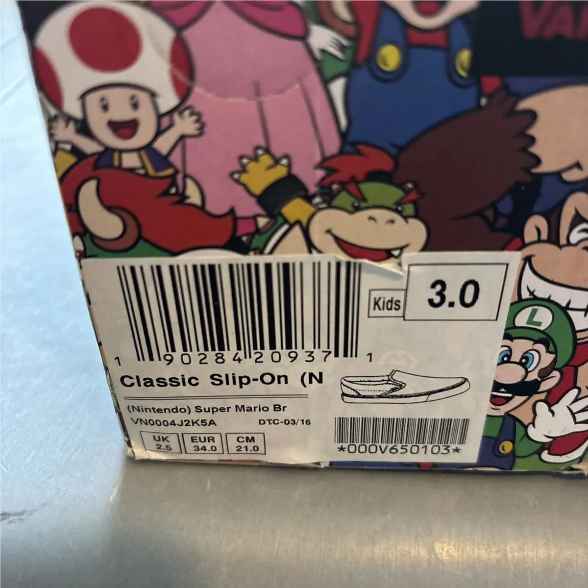 Vans shoes - Super Mario - Super Mario - Multicolor 8