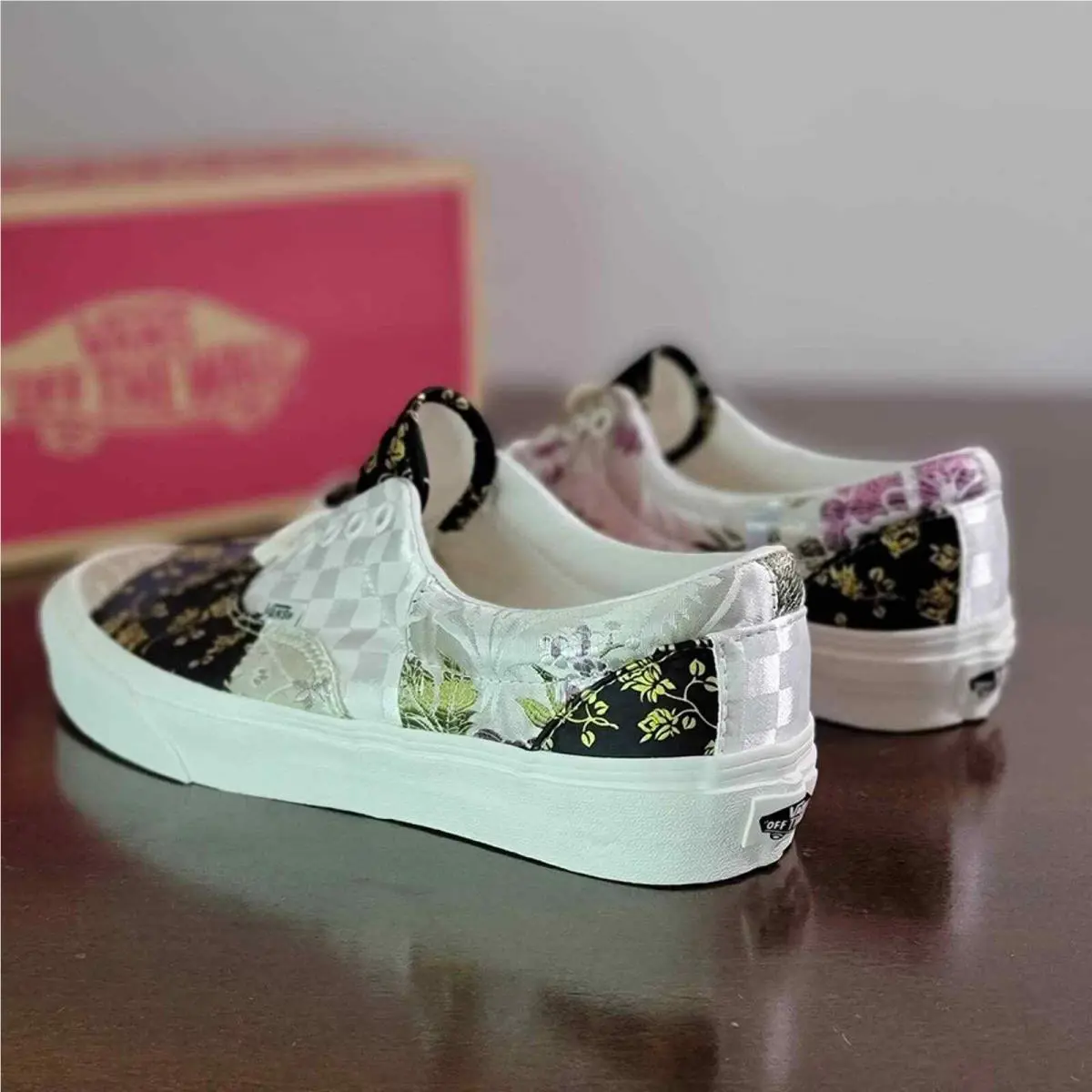 Vans shoes - Vans Era Brocade Patchwork - Era Brocade Patchwork - Black 8
