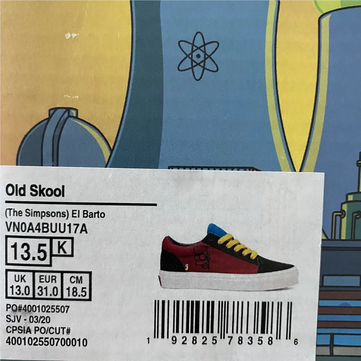 Vans shoes - VANS Off The Wall - Off The Wall - Multi-Color, Manufacturer: Multicolor (UPC: 0192825783586) 10