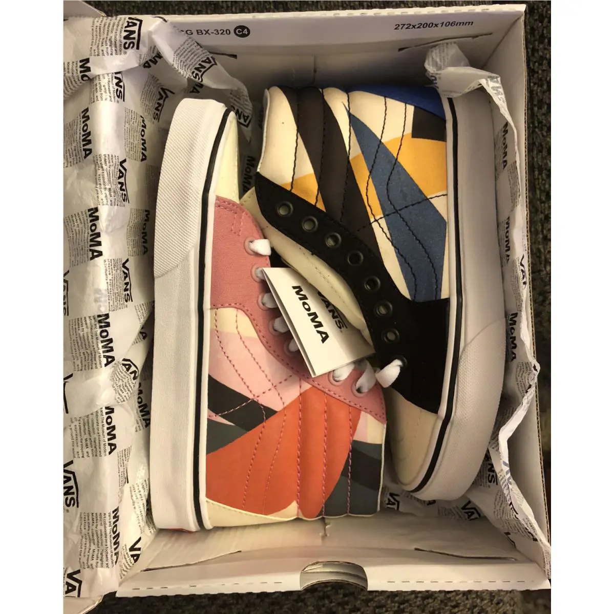 Vans shoes - Sk8-Hi Lyubov Popova - Lyubov Popova - Multi-Color (UPC: 192826783677) 0