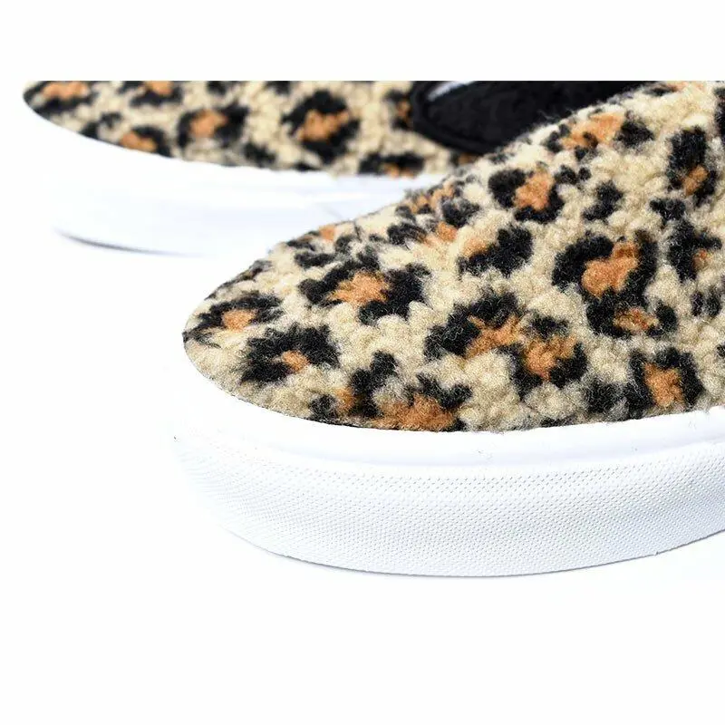 Vans shoes - (Sherpa) Leopard/Black 3