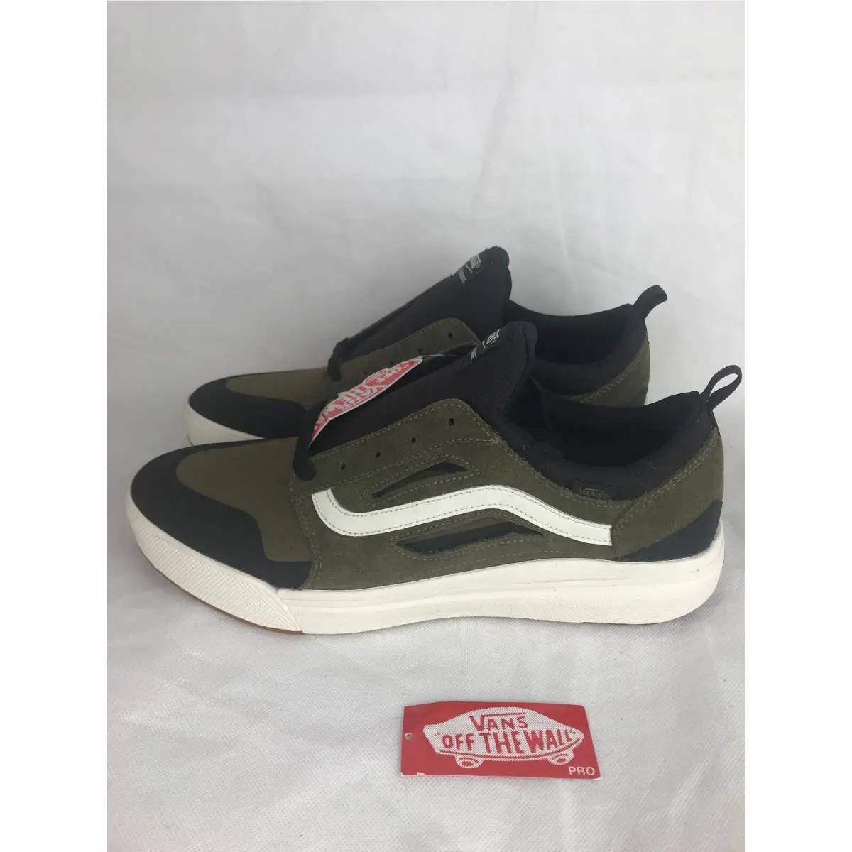 Vans shoes - VANS UltraRange - UltraRange - Beech Green Black Marshmallow White, Manufacturer: Beech Black (UPC: 0193395082291) 1