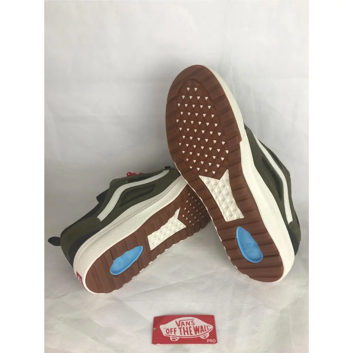 Vans shoes - VANS UltraRange - UltraRange - Beech Green Black Marshmallow White, Manufacturer: Beech Black (UPC: 0193395082291) 3