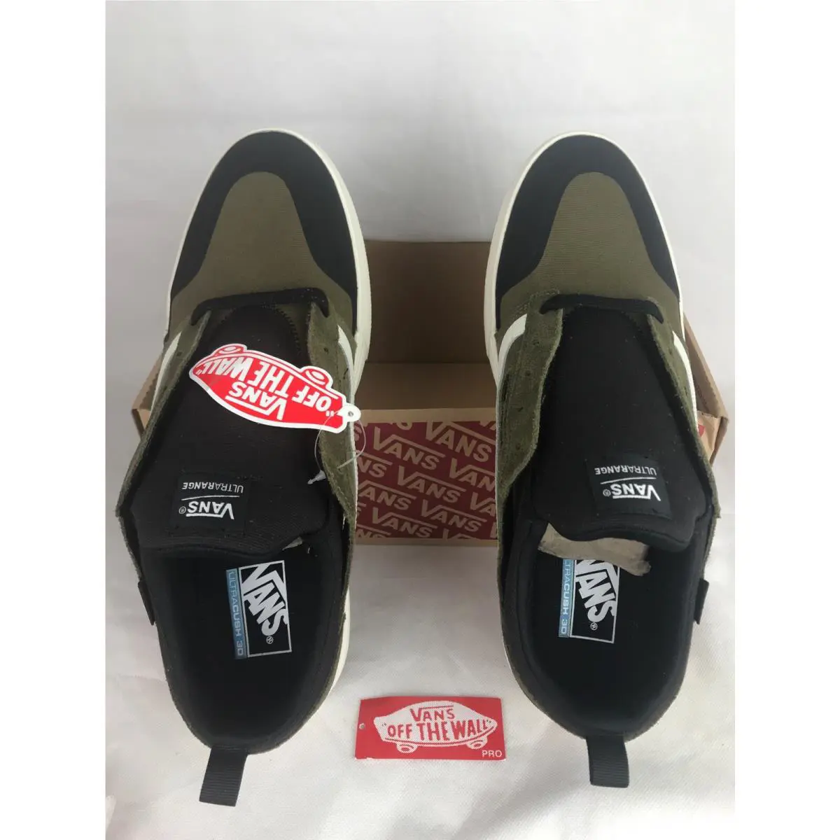 Vans shoes - VANS UltraRange - UltraRange - Beech Green Black Marshmallow White, Manufacturer: Beech Black (UPC: 0193395082291) 4