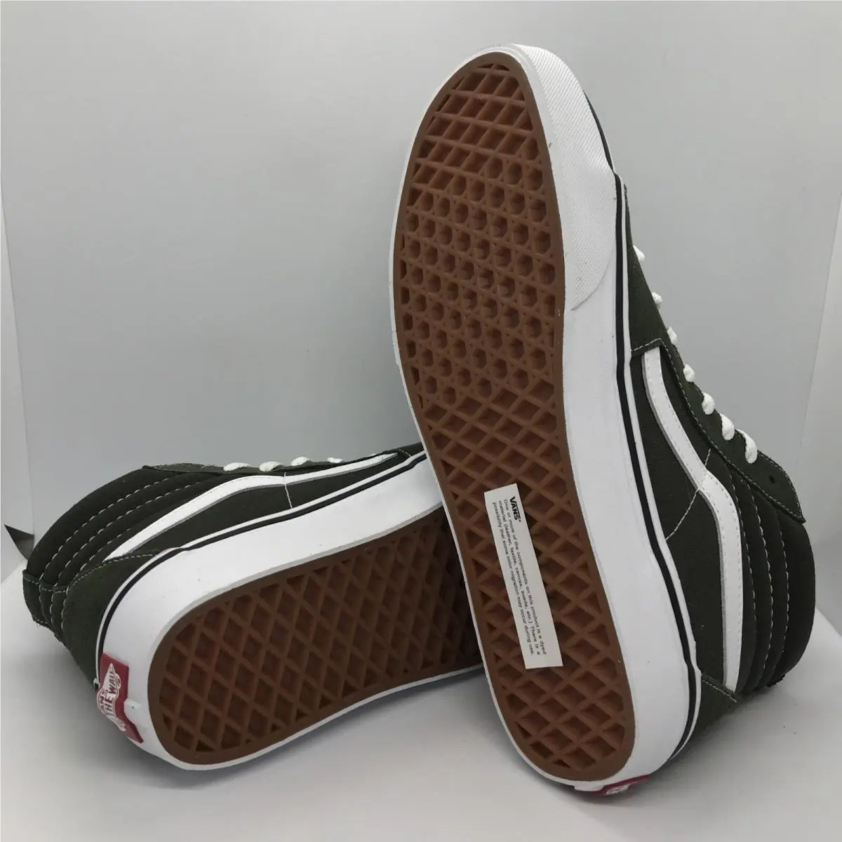 Vans shoes - VANS Sk8 Hi - Forest Night / True White (UPC: 0772259429580) 3