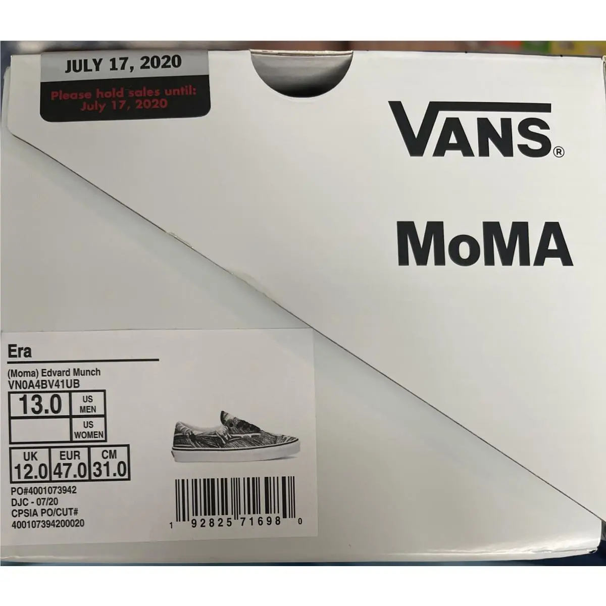 Vans shoes - Moma - Moma - Black White (UPC: 0192825716706) 8