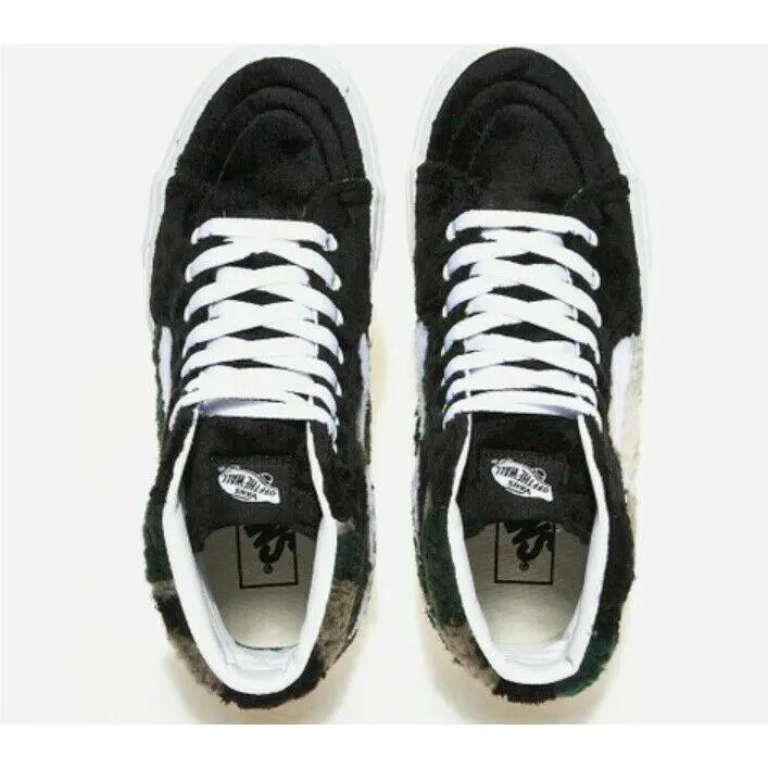 Vans shoes - BLACK/GREEN/BROWN/WHITE - CAMOUFLAGE 3