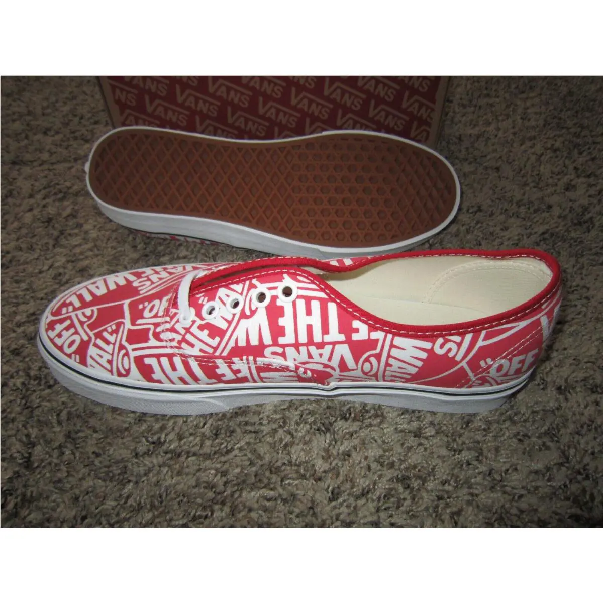 Vans shoes - OTW Repeat - OTW Repeat - VN0A38EMUKL - Red/True White 1
