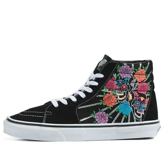 Vans shoes - BLACK SKULL PRINT - 