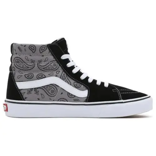 Vans shoes - PAISLEY GRAY / BLACK - VN0005U9BGJ 1