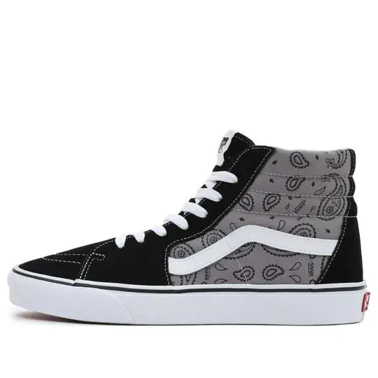 Vans shoes - PAISLEY GRAY / BLACK - VN0005U9BGJ 2