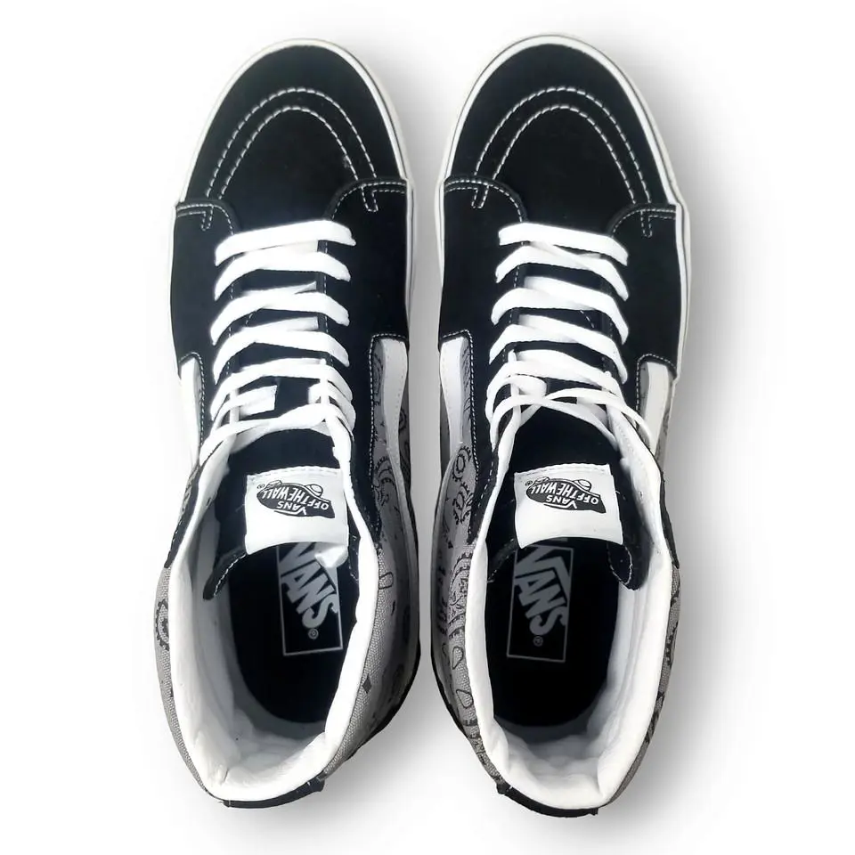 Vans shoes - PAISLEY GRAY / BLACK - VN0005U9BGJ 3