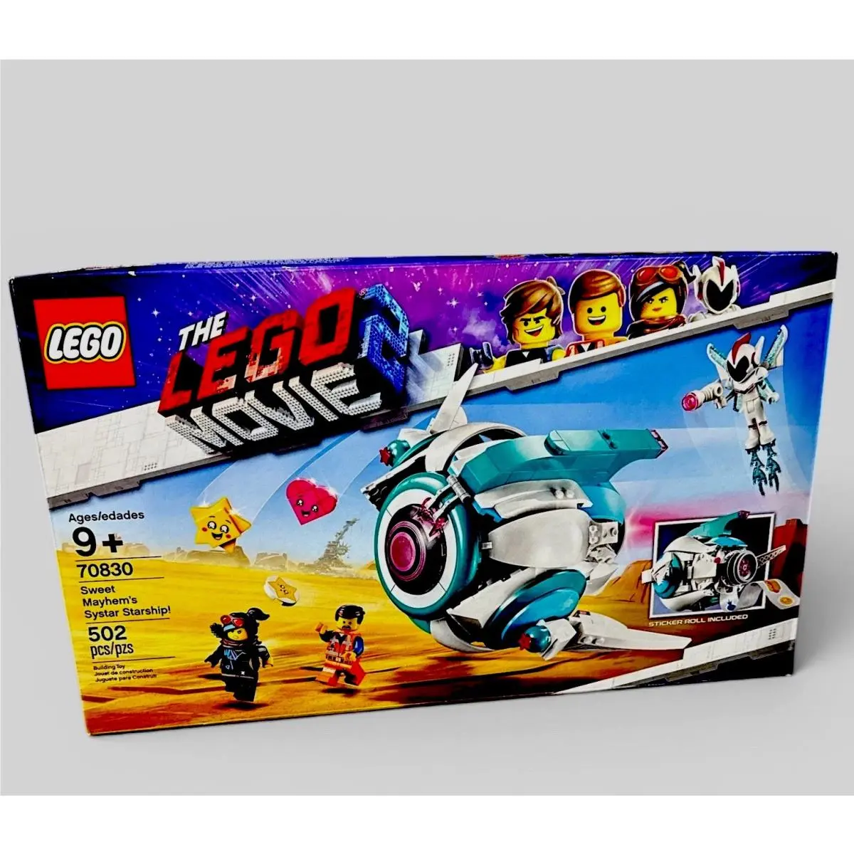 Lego The Lego Movie 2 Sweet Mayhem`s Systar Starship 70830 Building
