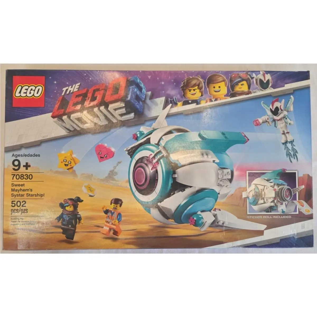 Lego The Lego Movie 2: Sweet Mayhem`s Systar Starship 70830