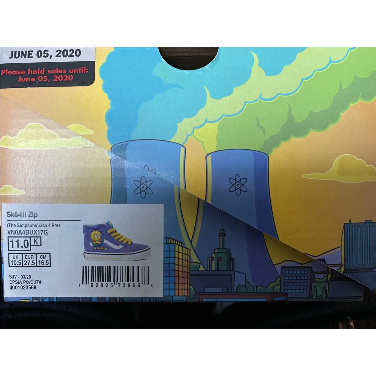 Vans shoes - Purple (UPC: 0192825739668) 7