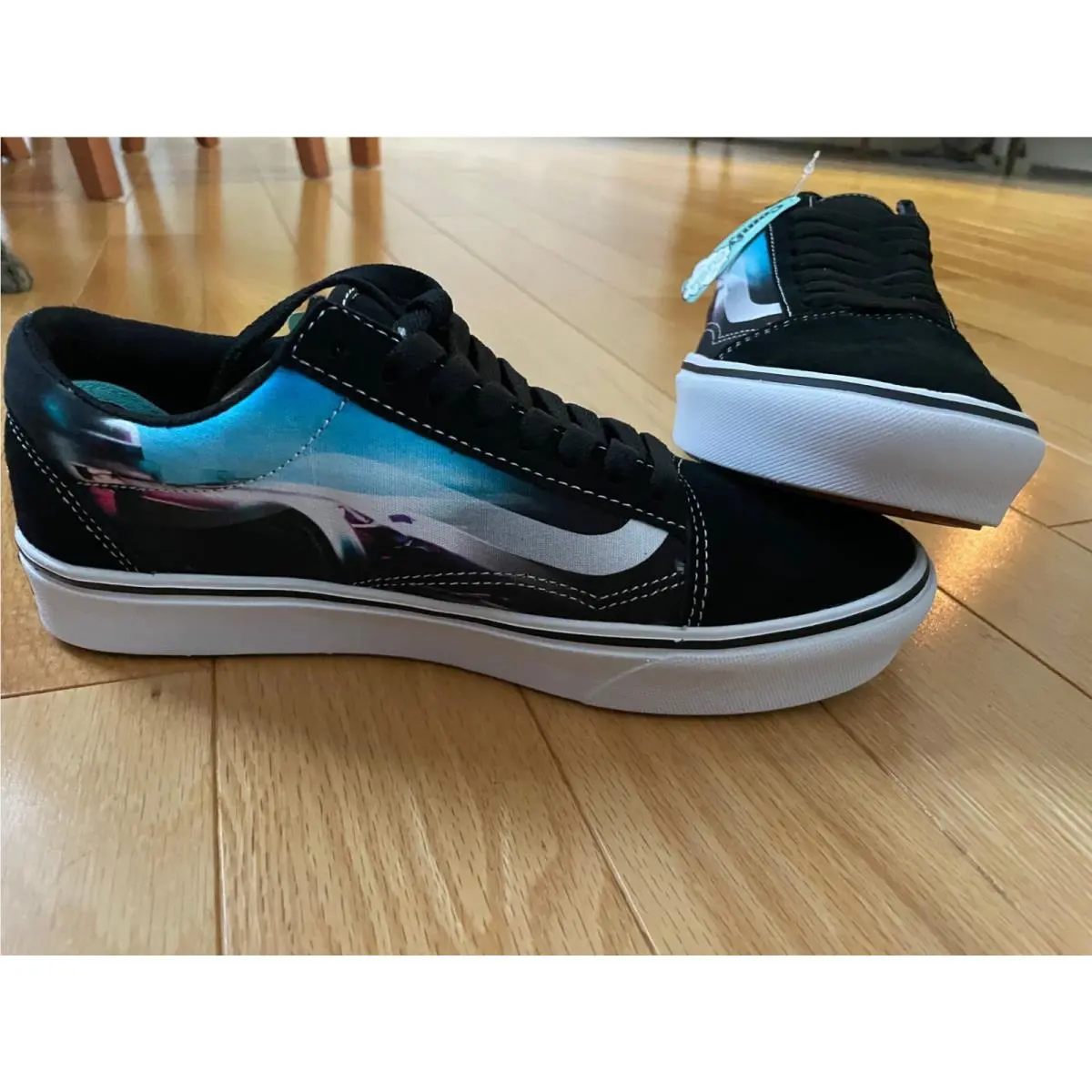 Vans shoes - VANS ComfyCush - ComfyCush - VN0A5DYCBM8 - Black/Multi (UPC: 196571231094) 2
