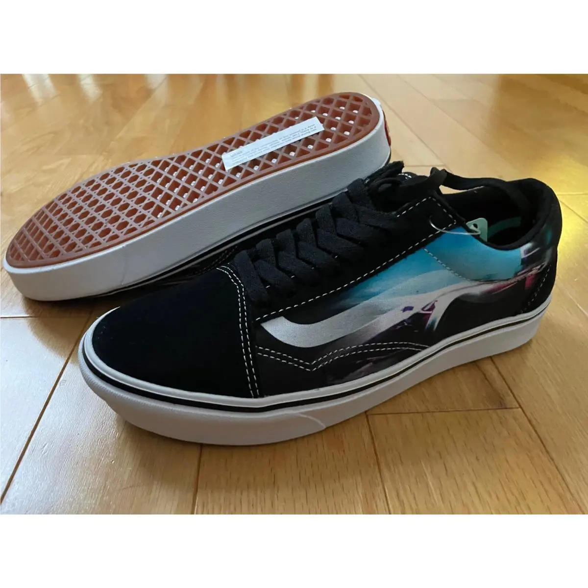 Vans shoes - VANS ComfyCush - ComfyCush - VN0A5DYCBM8 - Black/Multi (UPC: 196571231094) 4