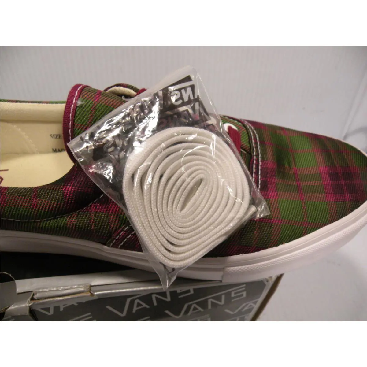 Vans shoes - (CRESPI) RHODODENDRON OLIVE/RED 2