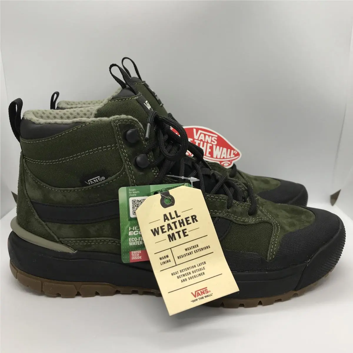 Vans shoes - VANS UltraRange - UltraRange - Grape Leaf Green / Black / Gum (UPC: 0192827741874) 0