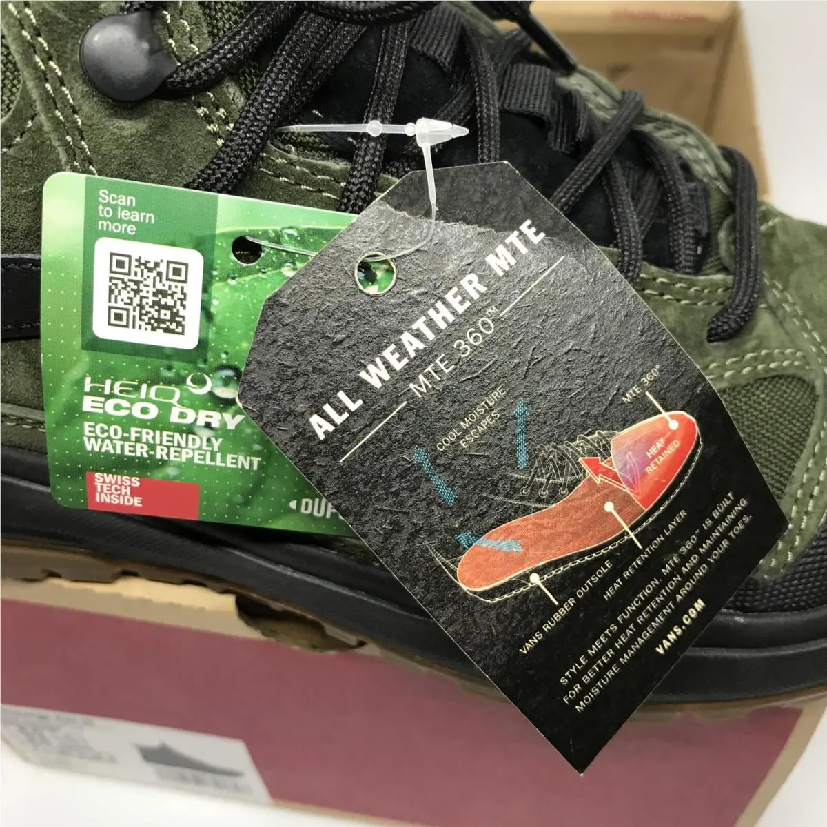 Vans shoes - VANS UltraRange - UltraRange - Grape Leaf Green / Black / Gum (UPC: 0192827741874) 4