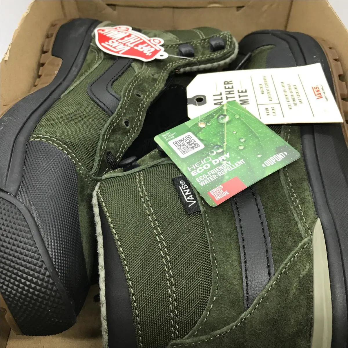 Vans shoes - VANS UltraRange - UltraRange - Grape Leaf Green / Black / Gum (UPC: 0192827741874) 7
