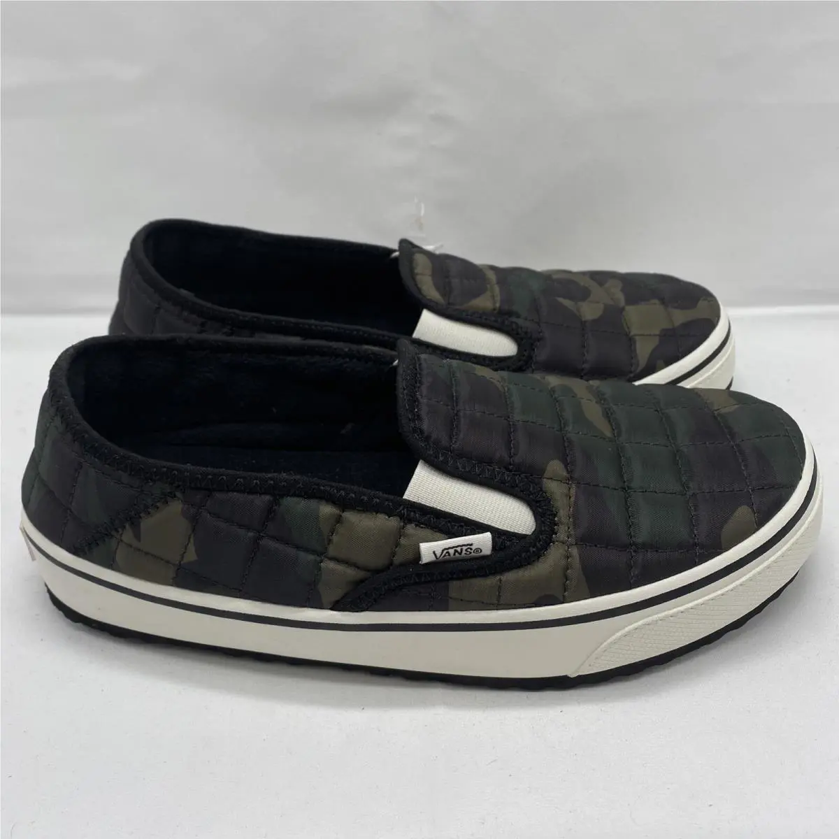 Vans shoes - VANS Slip-Er 2 - VN0A4UWO8KC - Camo - Black / Green / Brown / White, Manufacturer: Woodland Camo (UPC: 0192828953566) 0
