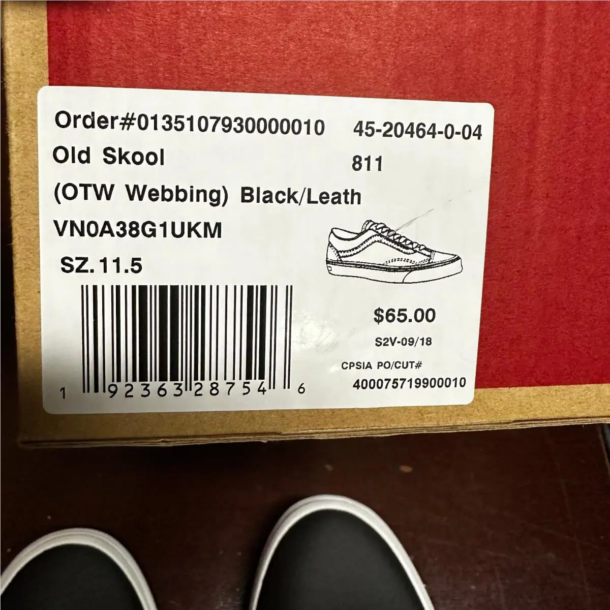 Vans shoes - VANS Old Skool - Old Skool - VN0A38G1UKM - Black 3