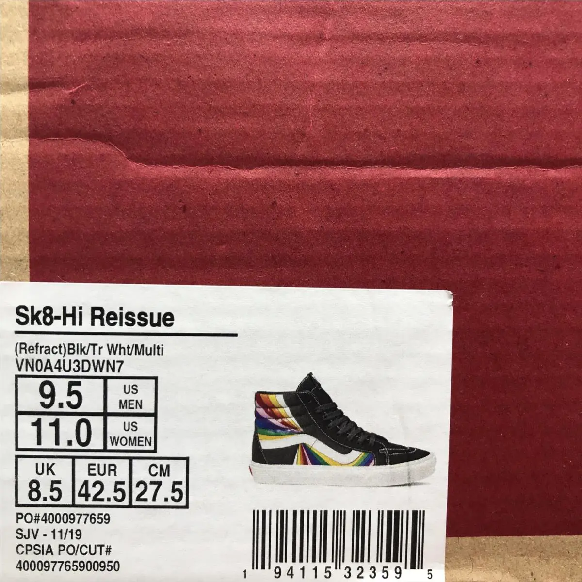 Vans shoes - Vans Sk8-Hi - VN0A4U3DWN7 - Multicolor 4