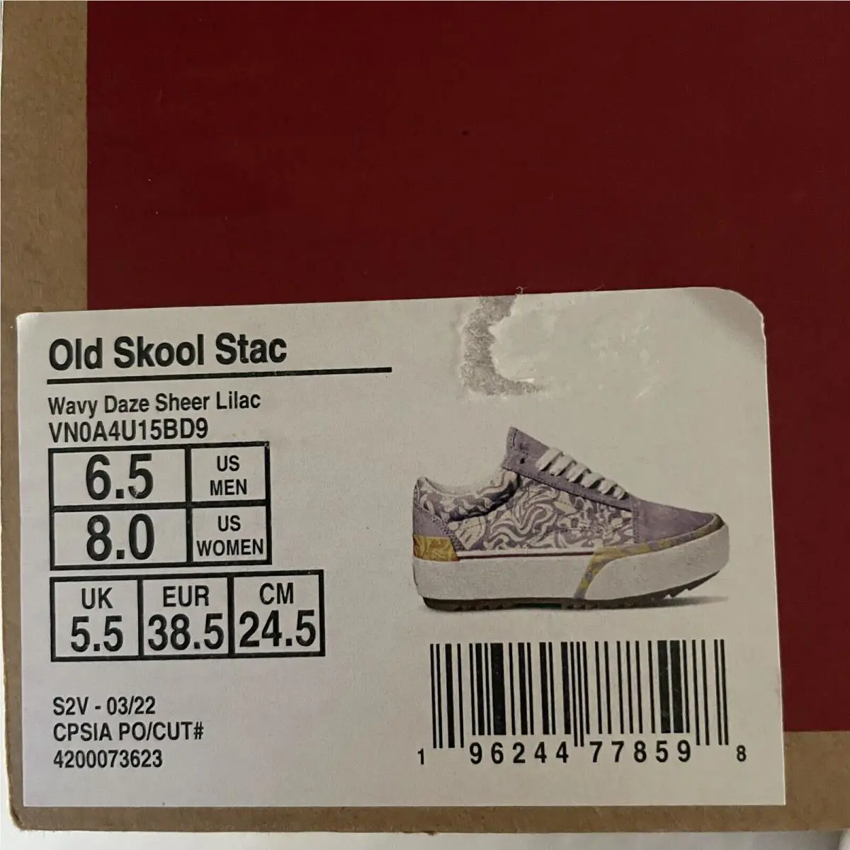Vans shoes - VANS Old Skool - Old Skool - Lilac 8