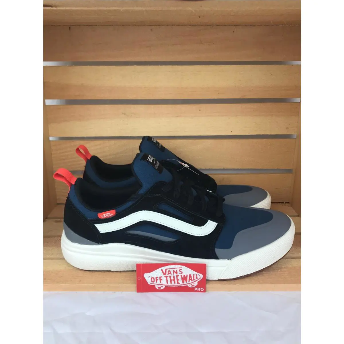 Vans shoes - VANS UltraRange - UltraRange - Gibralter Sea Marshmallow Blue Black Gray Grey, Manufacturer: Gibralter Sea / Marshmallow (UPC: 0194112430722) 0