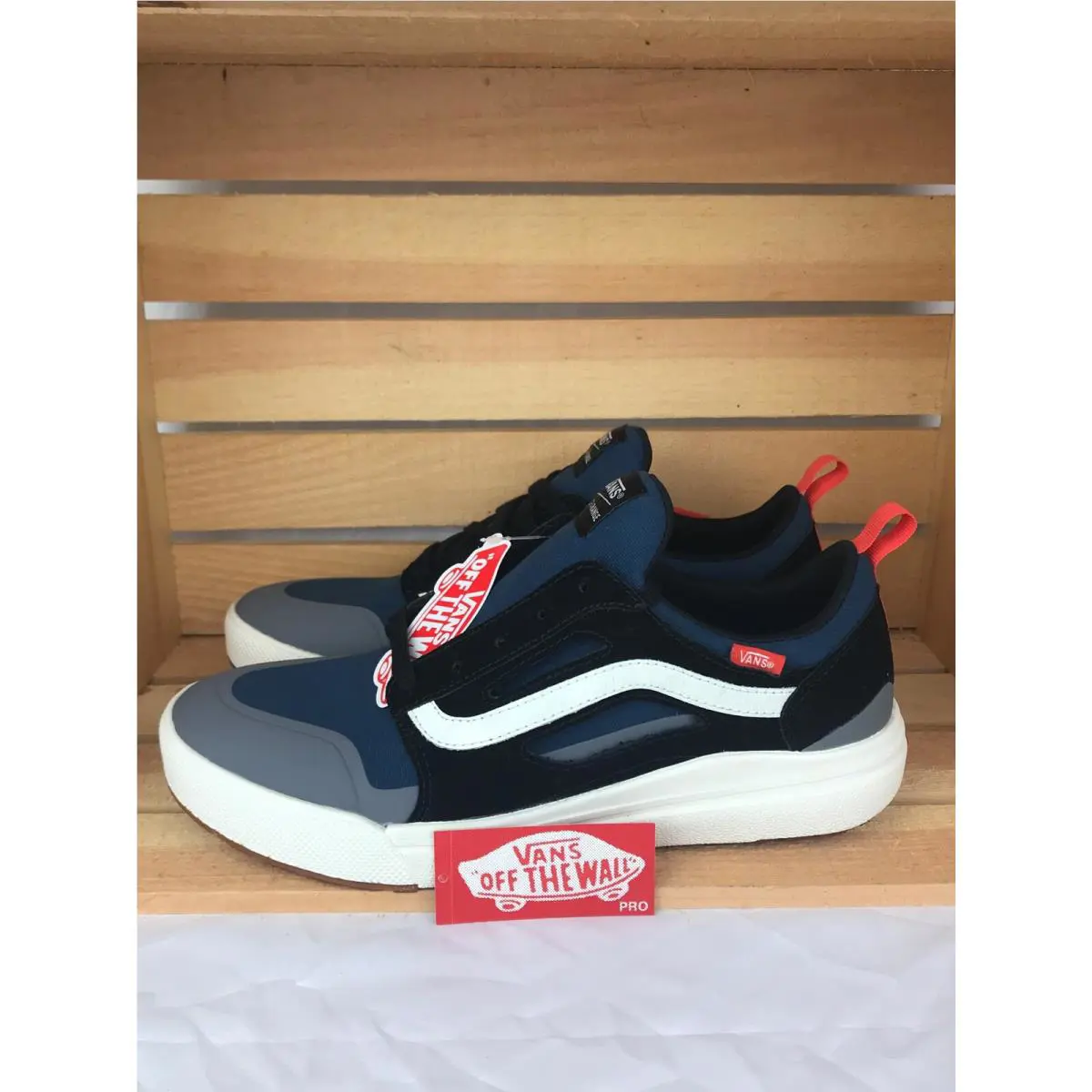 Vans shoes - VANS UltraRange - UltraRange - Gibralter Sea Marshmallow Blue Black Gray Grey, Manufacturer: Gibralter Sea / Marshmallow (UPC: 0194112430722) 1