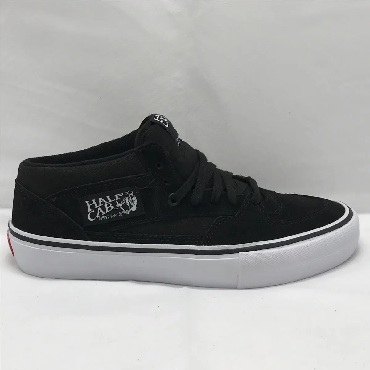 Vans Half Cab Pro Mens US Size 7.5 / Womens 9 Black Black White VN0A38CPB8C
