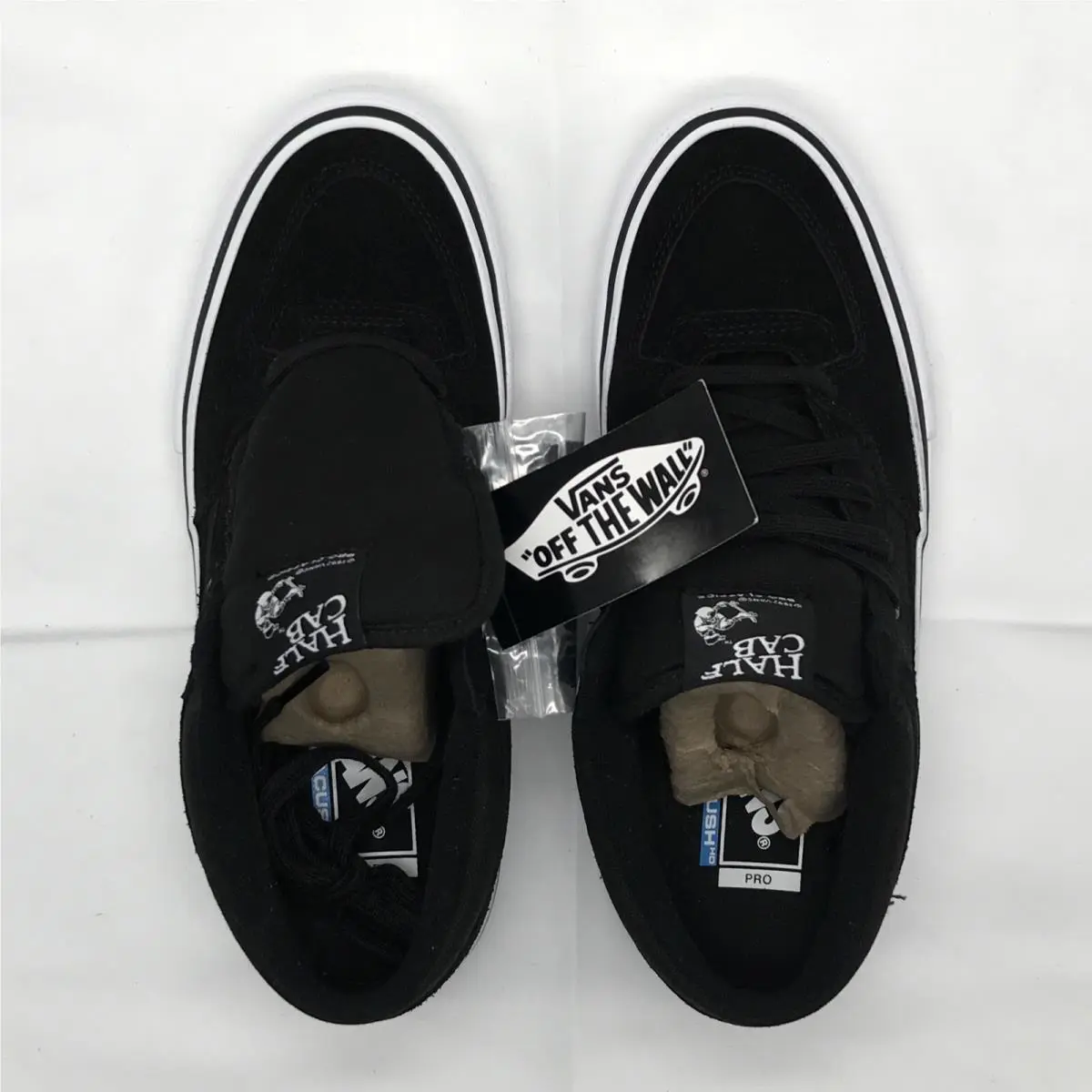Vans shoes - VANS Half Cab Pro - Half Cab Pro - VN0A38CPB8C - Black - Black/ White (UPC: 0191167208368) 2