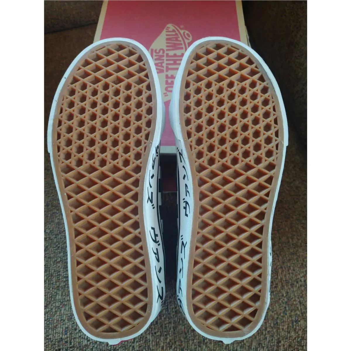 Vans shoes - black, red, white 4