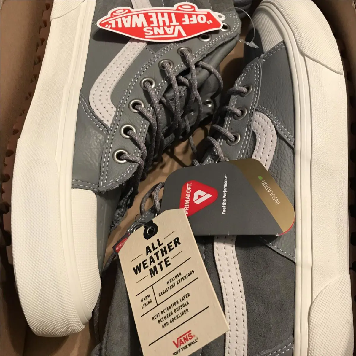 Vans shoes - VANS Sk8-Hi Mte - Mte - Gray - Grey / Marshmallow - White, Manufacturer: Frost Gray / Marshmallow (UPC: 0679894863772) 4