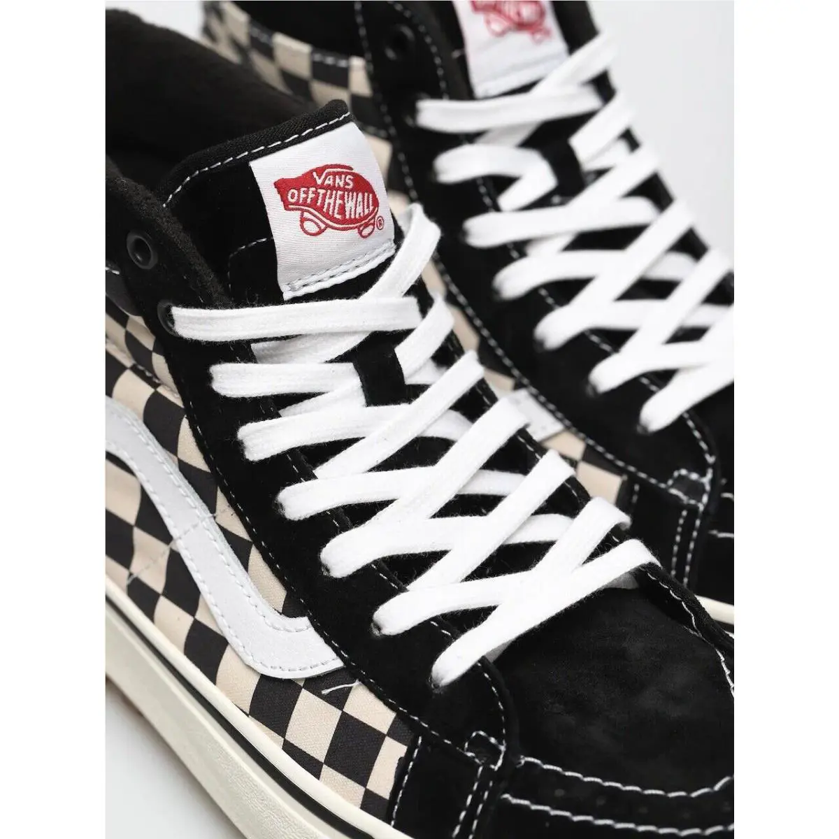 Vans shoes - BLACK/BEIGE CHECKERBOARD - VN0A5HZYA04 4