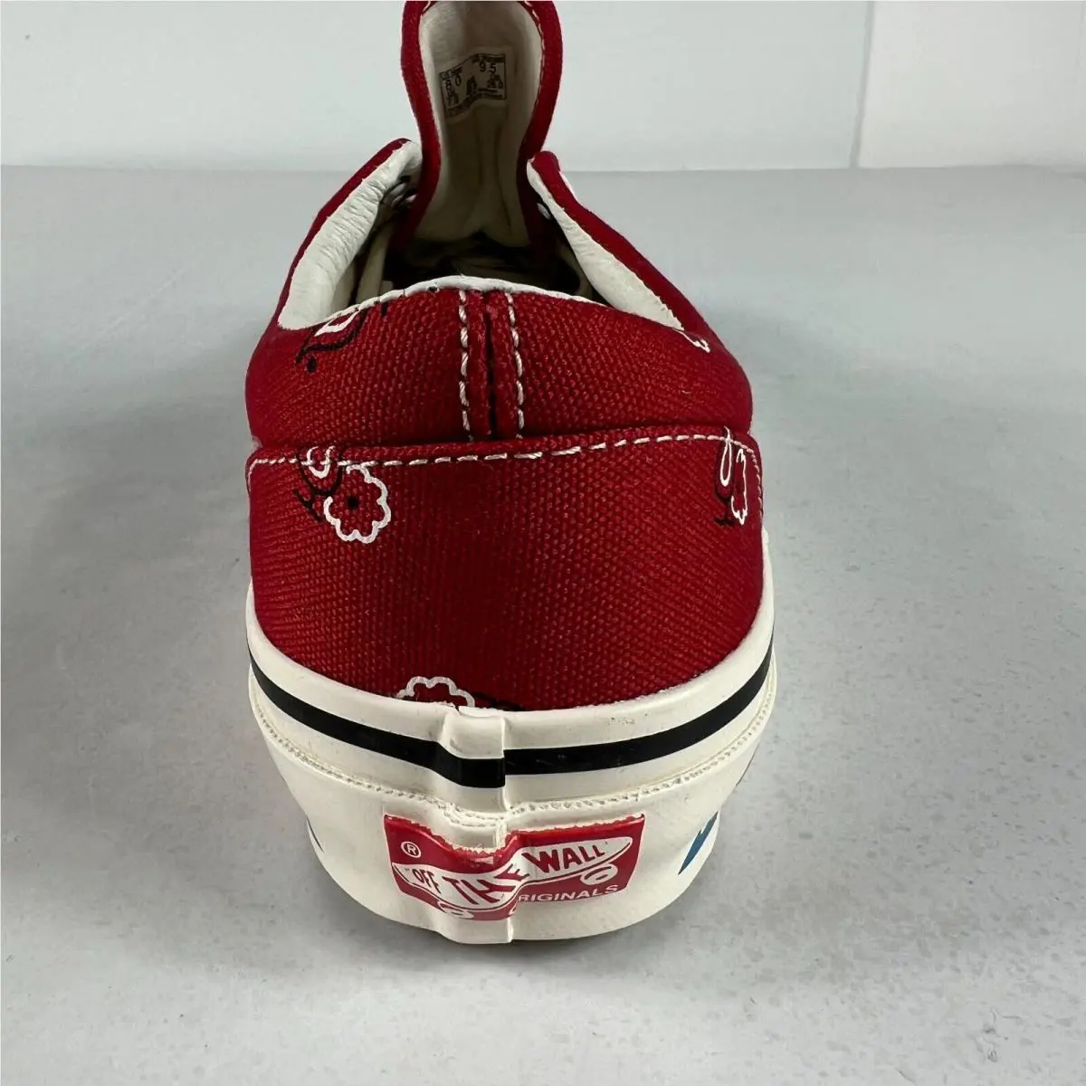 Vans shoes - VANS Era - Era - VN0A4BVAXE5 - Red (UPC: 772204495172) 2
