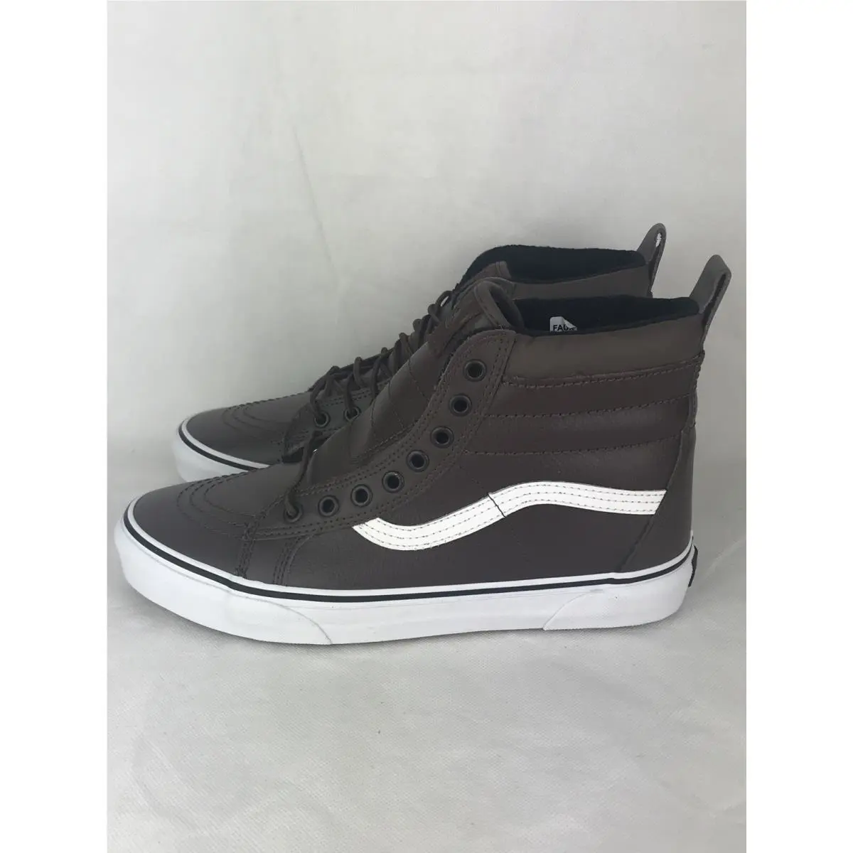 Vans shoes - SK8 Hi (MTE) - MTE - Dark Brown White (UPC: 0192364204634) 2