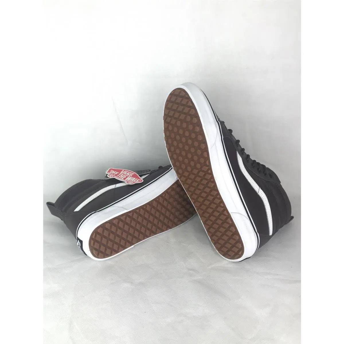 Vans shoes - SK8 Hi (MTE) - MTE - Dark Brown White (UPC: 0192364204634) 4