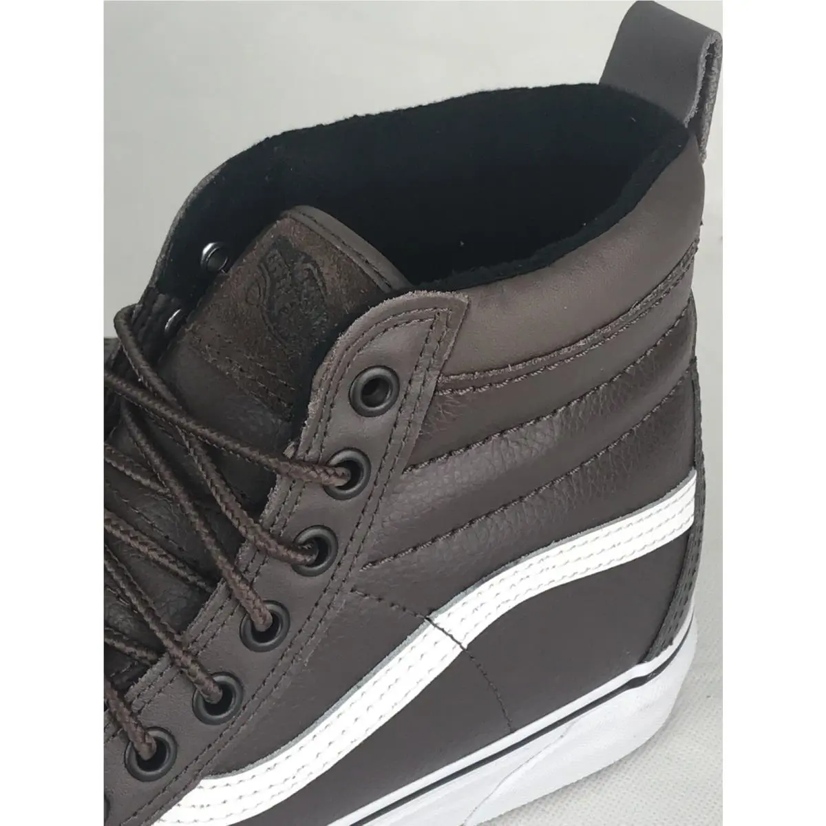 Vans shoes - SK8 Hi (MTE) - MTE - Dark Brown White (UPC: 0192364204634) 5