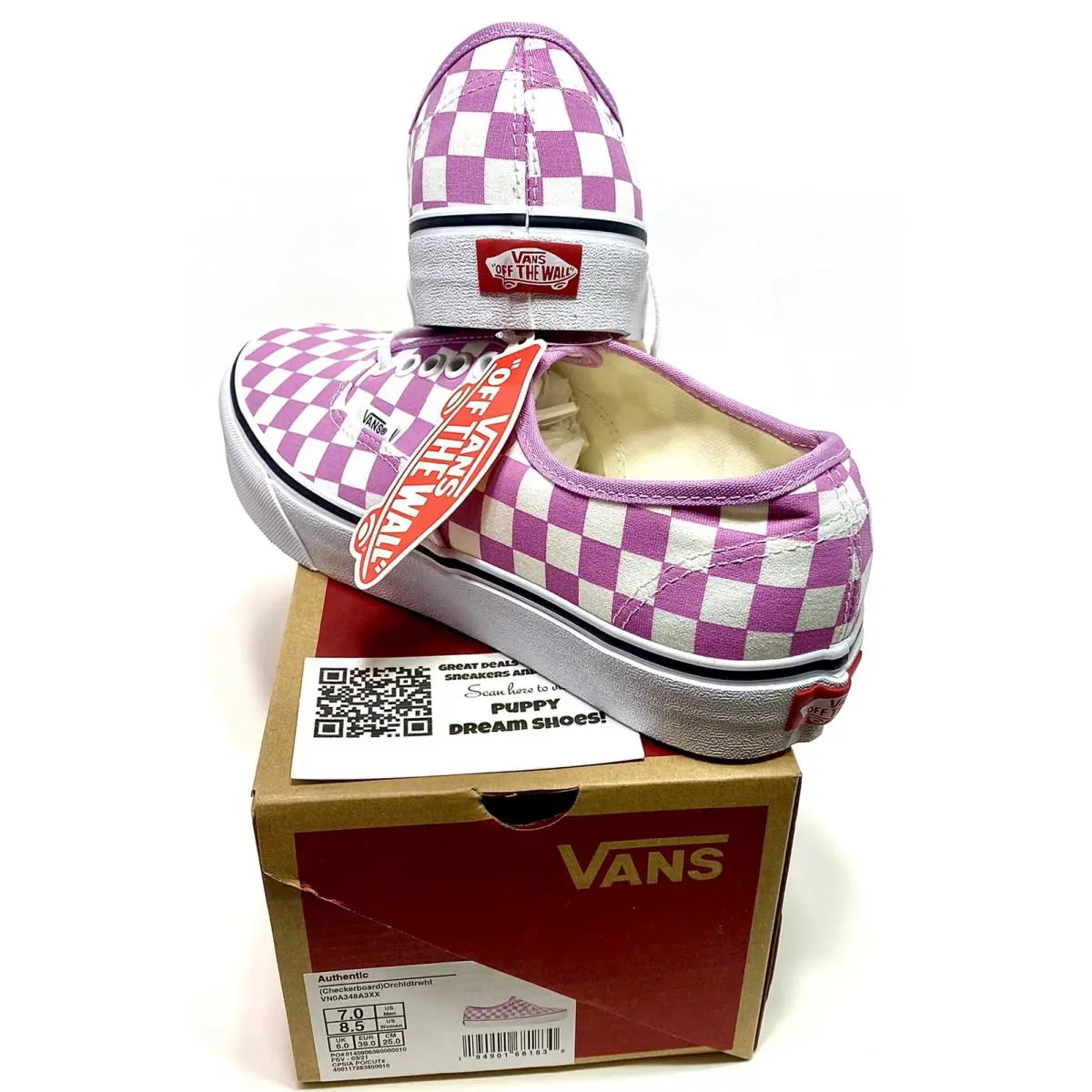 Vans shoes - VANS Off The Wall - Off The Wall - VN0A348A3XX - Orchid (UPC: 0194901681830) 8