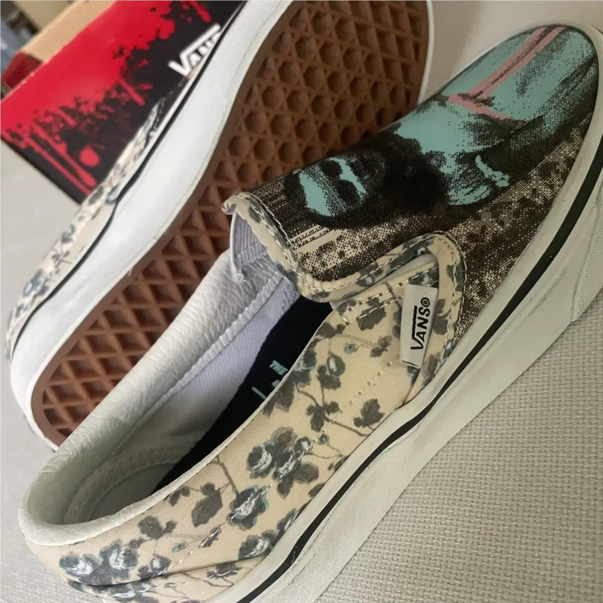 Vans shoes - VANS Authentic Slip On - Authentic Slip - Blue (UPC: 0194901277668) 7
